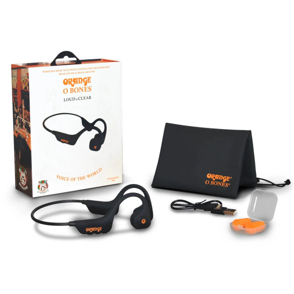 Orange O Bones - Wireless Bluetooth Bone Conduction Headphones - Image 3