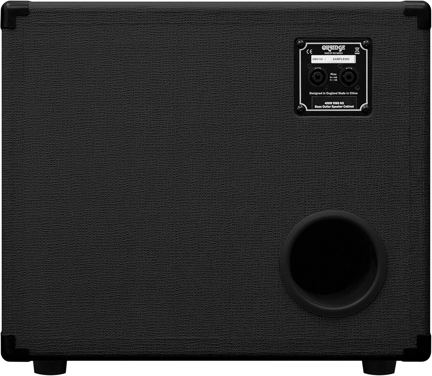 Orange OBC112BK 1X12 Bass Speaker Cabinet - Black - Image 3