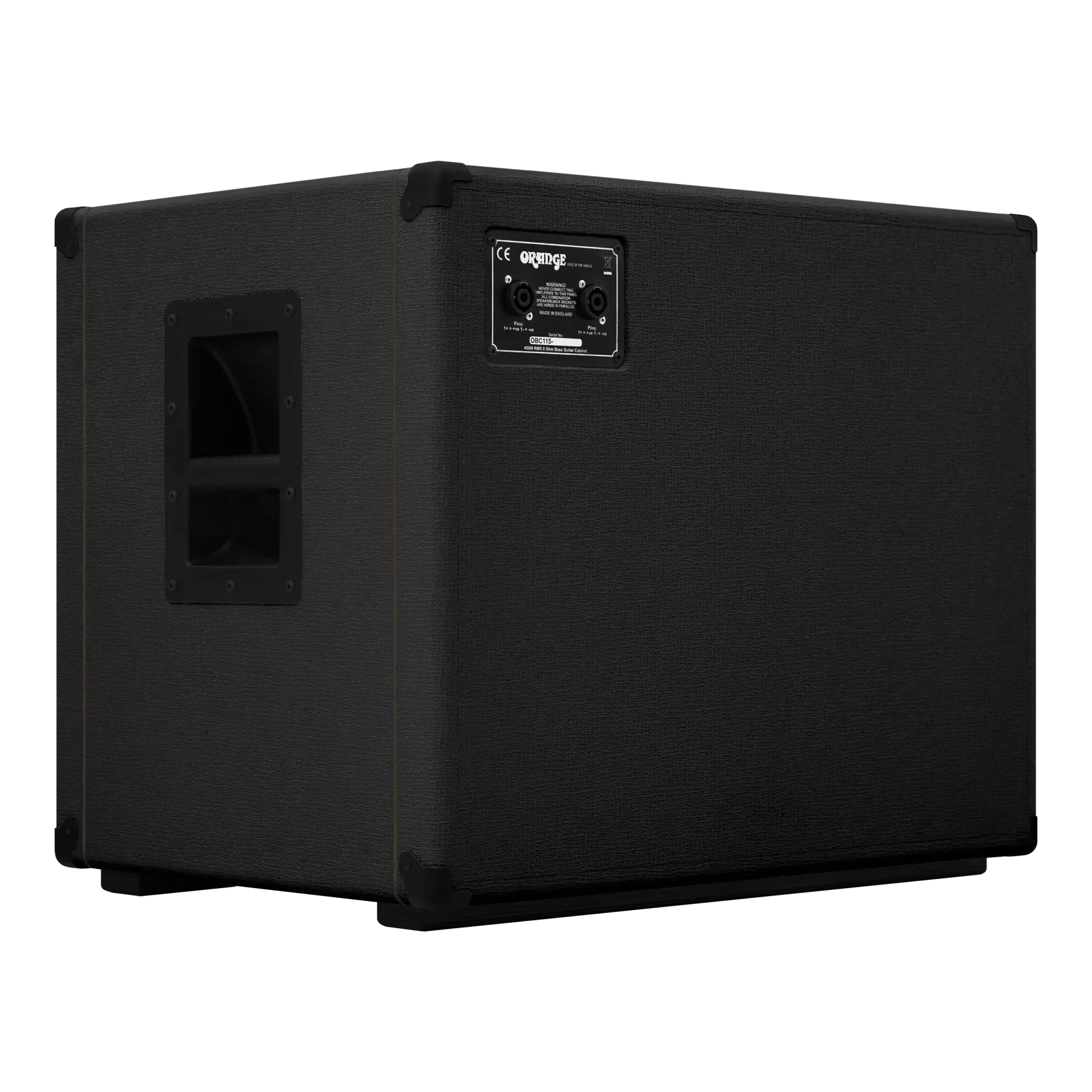 Orange OBC115C BK 1x15 Bass Speaker Cabinet - Black - Image 3