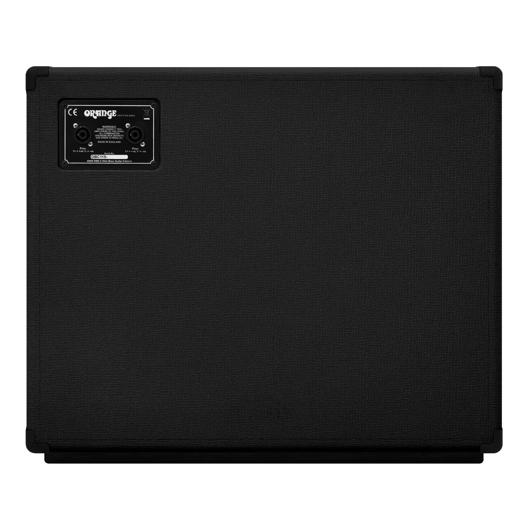 Orange OBC115C BK 1x15 Bass Speaker Cabinet - Black - Image 5