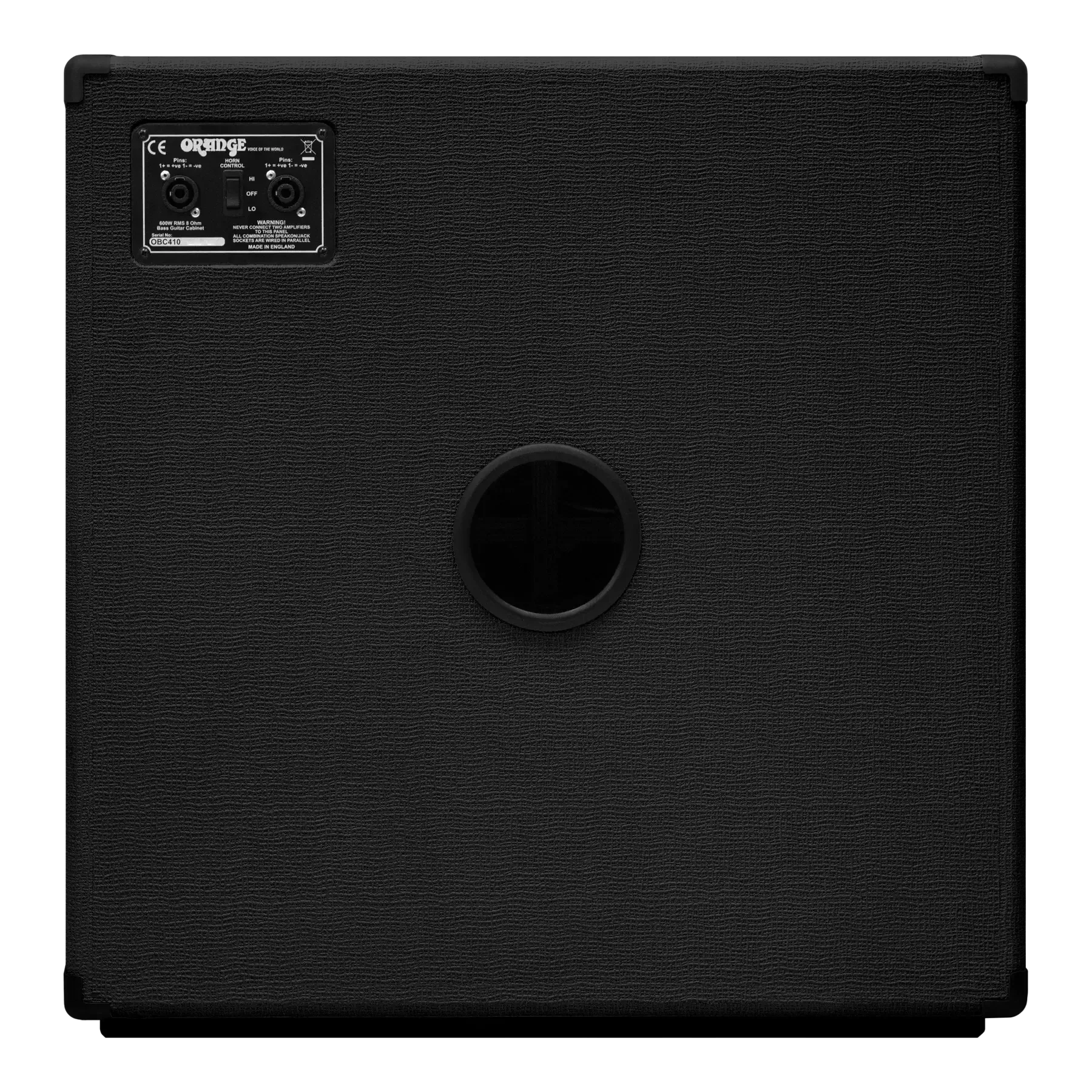 Orange OBC410C BK Bass Speaker Cabinet - Black - Image 5