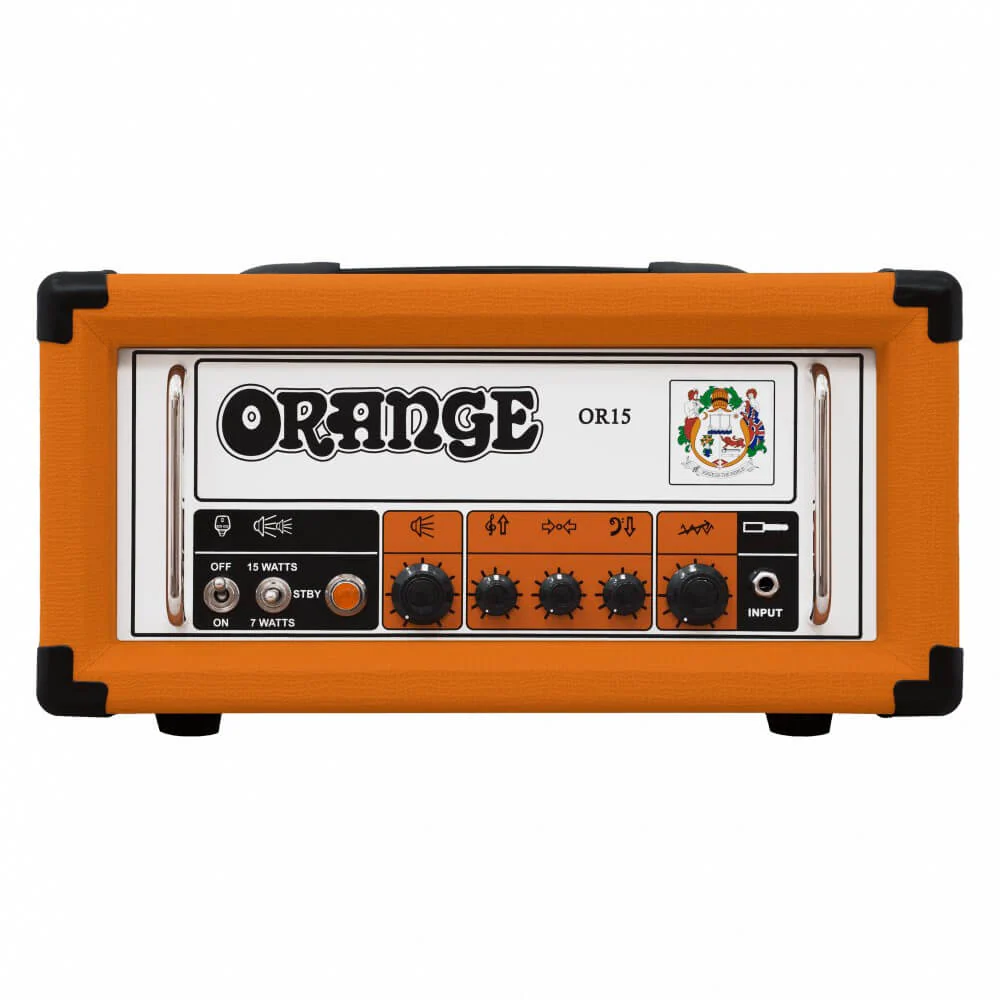 Orange OR15 15W Tube Guitar Amplifier Head with Free PPC112 Cabinet - Image 4