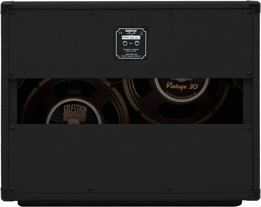 Orange PPC212OB 120W 2x12" Open Back Speaker Cabinet -  Black - Image 7