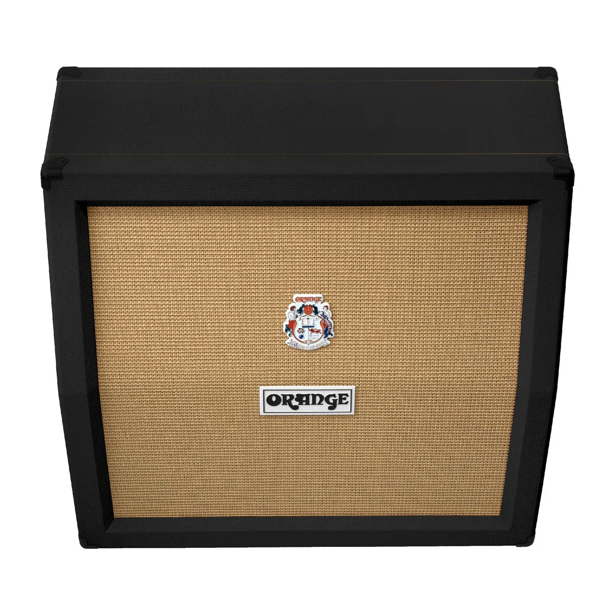 Orange PPC412 AD 4X12 Angled Guitar Speaker Cabinet - Black - Image 3