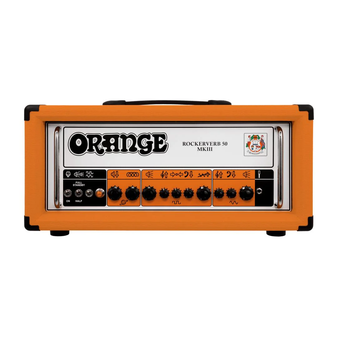Orange Rockerverb 50H MkIII Guitar Amplifier Head - Image 4
