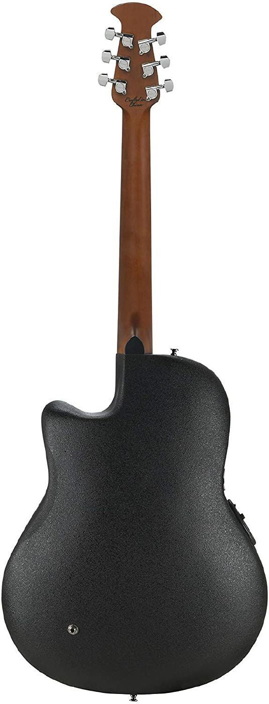 Ovation Celeb Standard Plus Mid Depth Acoustic Electric Guitar - Ruby Red - Image 2