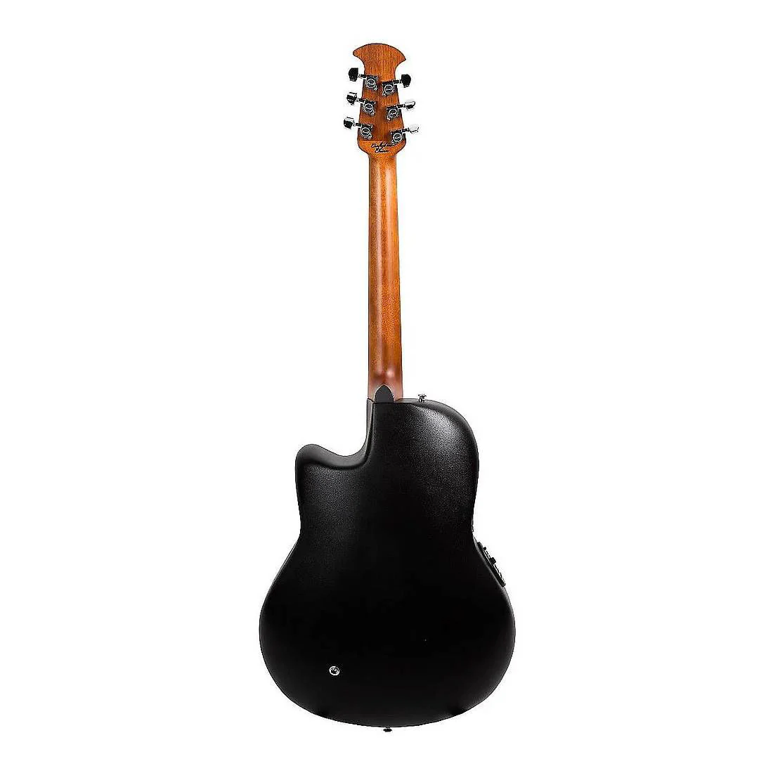 Ovation Celebrity Standard Mid Depth Acoustic Electric Guitar in Cognac Burst Natural Gloss - Image 6
