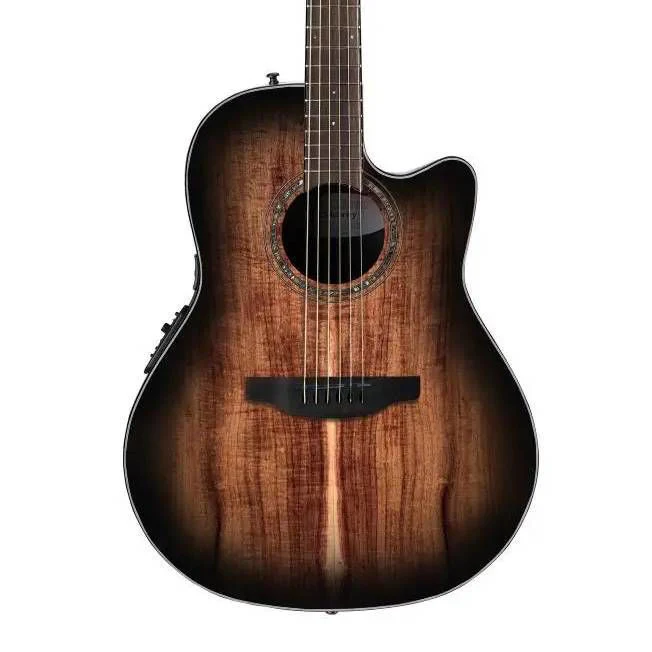 Ovation Limited Edition CS24P Acoustic Guitar - Australian Exotic Blackwood - Image 3