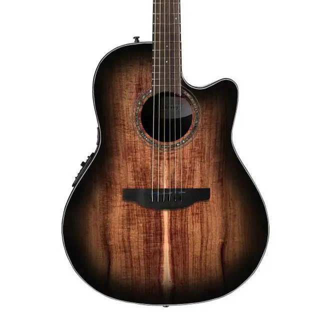 Ovation Limited Edition CS24P Acoustic Guitar - Australian Exotic Blackwood - Image 6