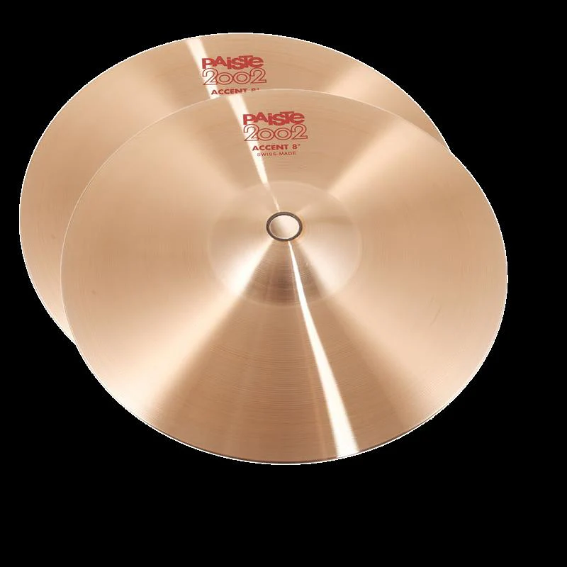 Paiste 08 inch 2002 Accent Cymbal Pair