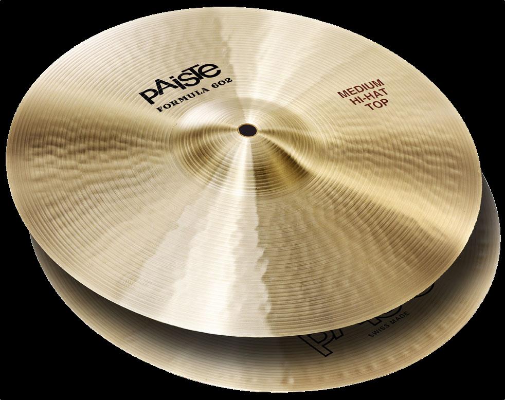 Paiste 14 Inch 602 Medium Hi Hats