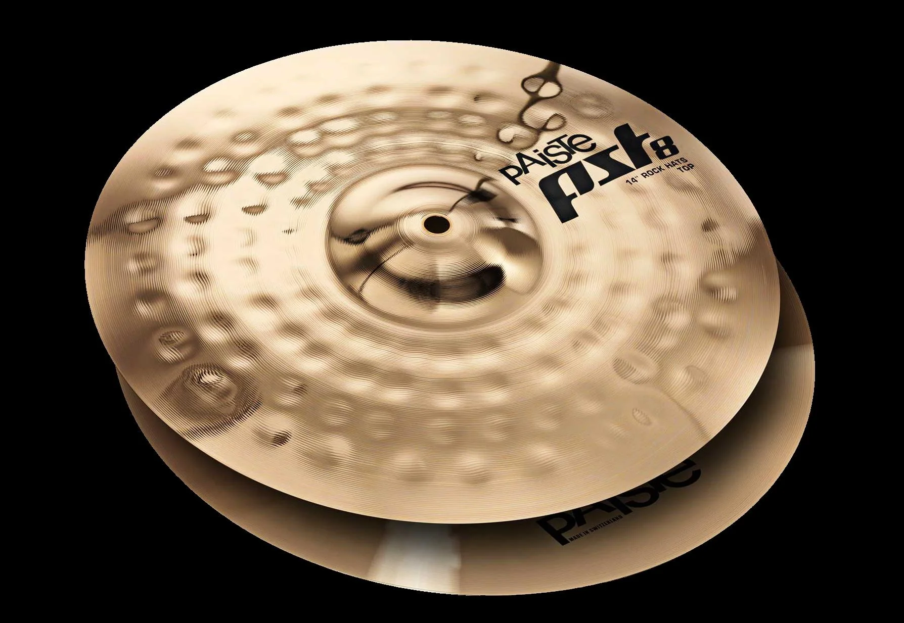 Paiste 14 Inch PST 8 Reflector Rock Hi Hats