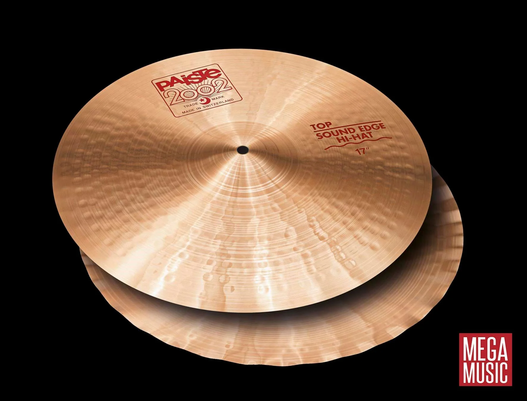 Paiste 17inch 2002 Sound Edge Hi Hat - Image 2