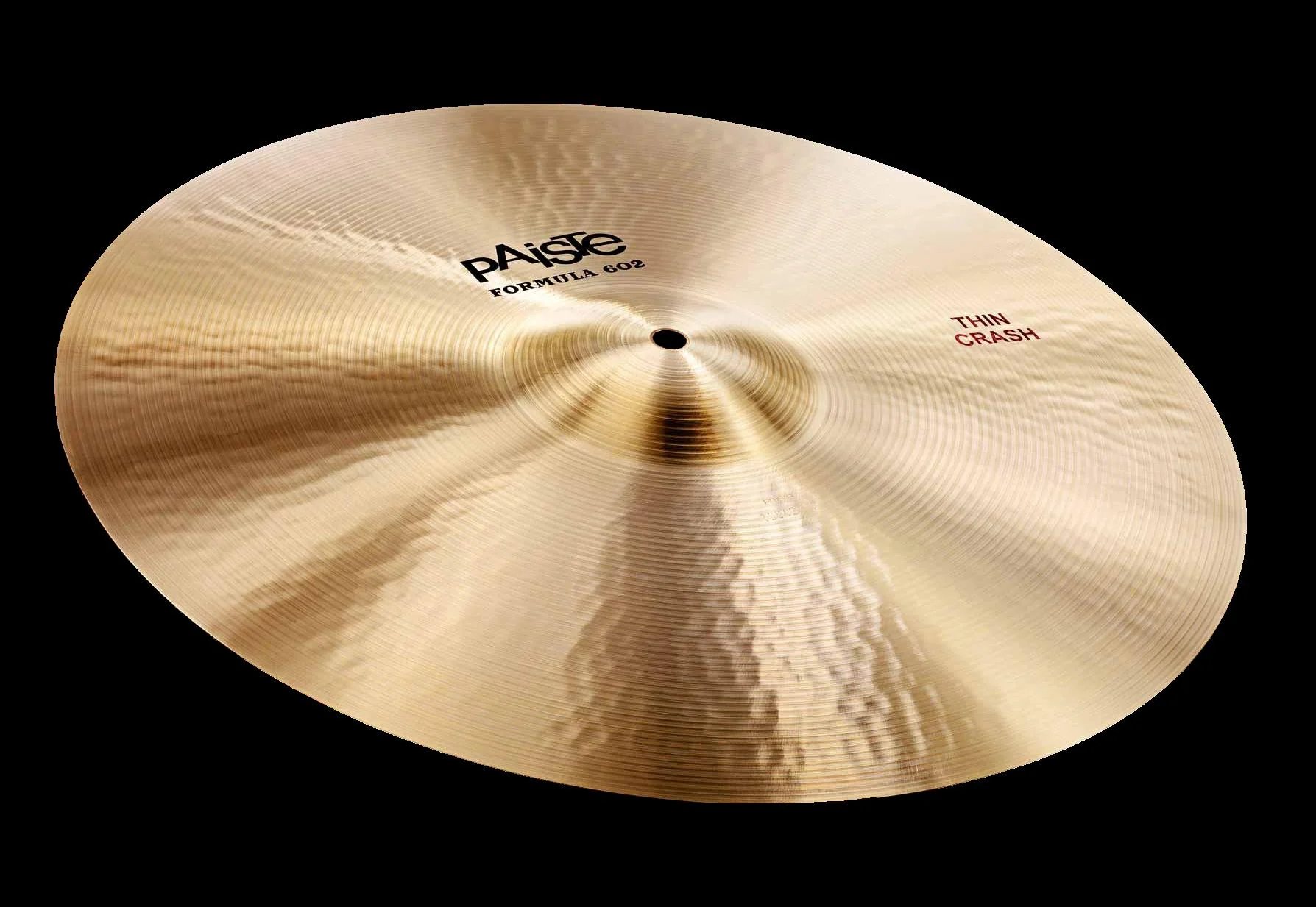 Paiste 18 Inch Formula 602 Thin Crash Cymbal - Image 2