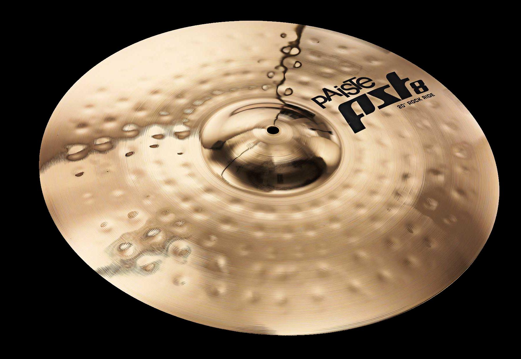 Paiste 20 inch PST 8 Reflector Rock Ride Cymbal - Image 2