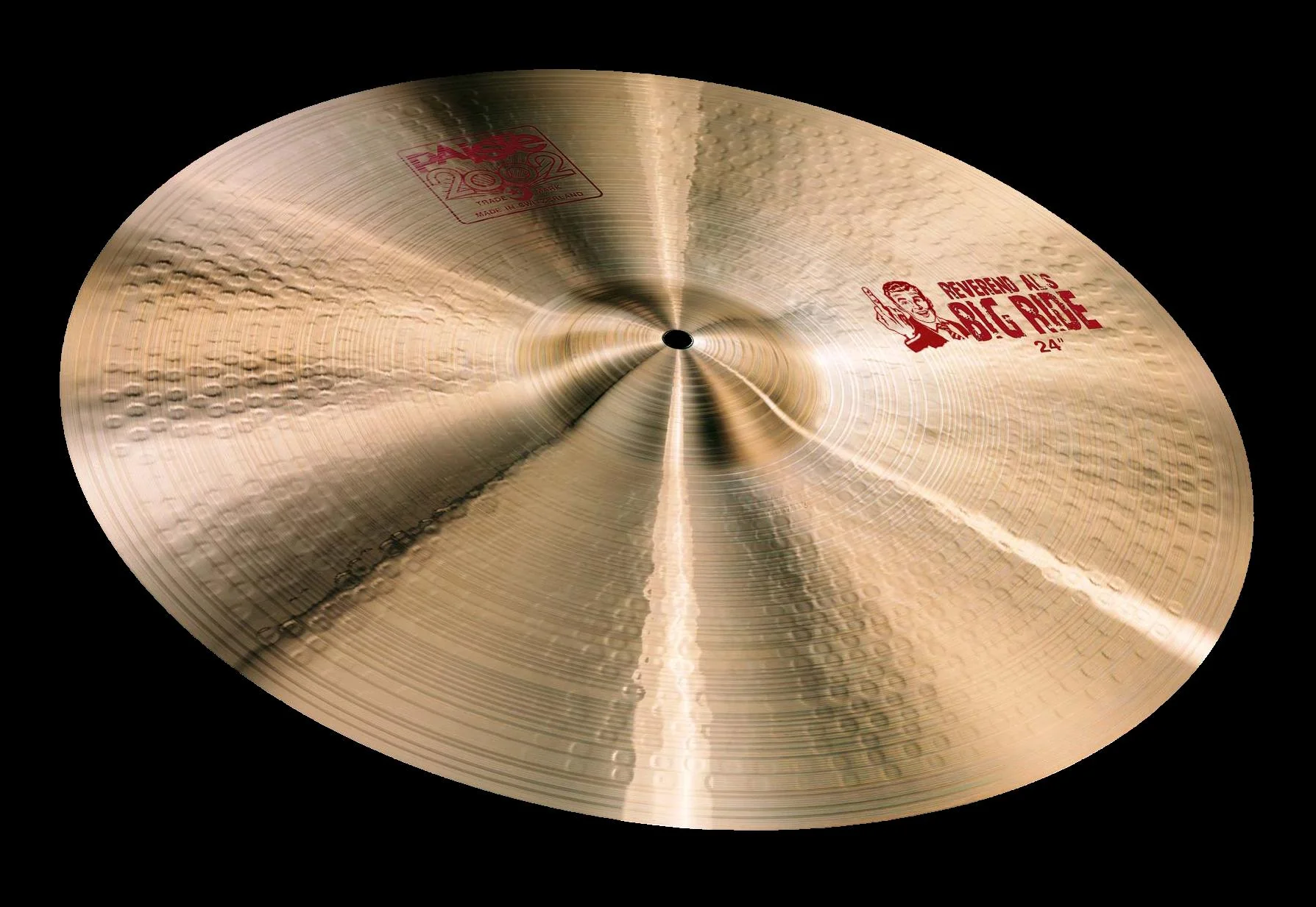 Paiste 24 inch 2002 BIG Ride Cymbal ALEX VAN HALEN