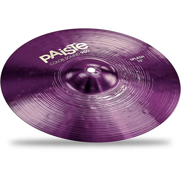 Paiste 900 Series 12 Colour Sound Splash Cymbal - Purple - Image 2