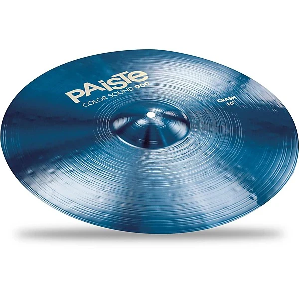 Paiste 900 Series 16 Colour Sound Crash Cymbal - Blue