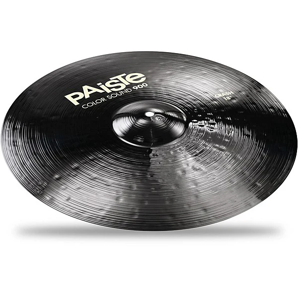 Paiste 900 Series 18 Colour Sound Crash Cymbal - Black