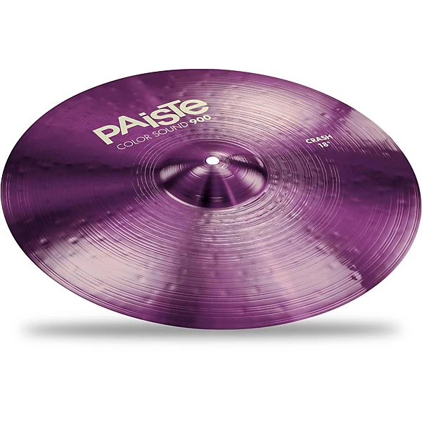 Paiste 900 Series 18 Colour Sound Crash Cymbal - Purple