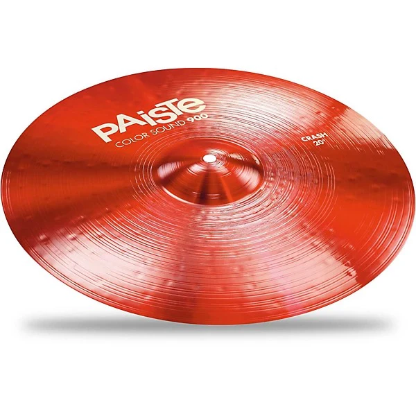 Paiste 900 Series 20 Colour Sound Crash Cymbal - Red