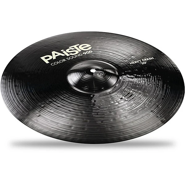 Paiste 900 Series 20 Colour Sound Heavy Crash Cymbal - Black - Image 2