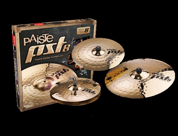 Paiste PST 8 Rock Cymbal Set 14/16/20 - Image 2