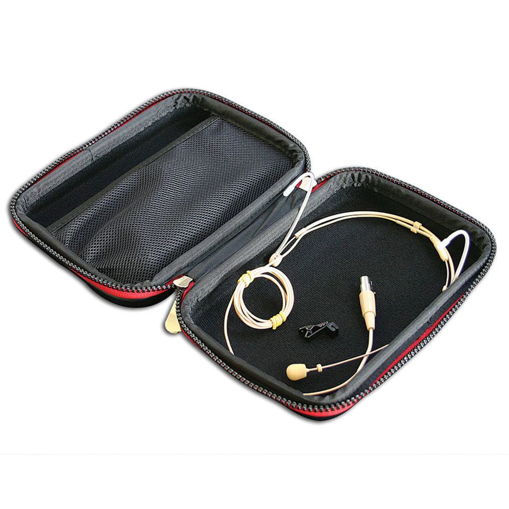 Parallel Audio Slimline omni Headset mic, beige. Wired to suit Shure. With carry case - Image 2