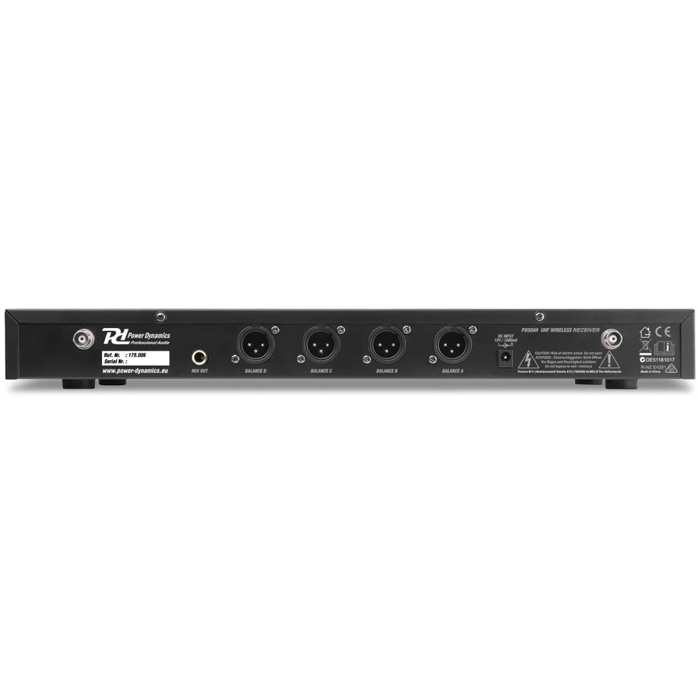 PD504B 4 x Wireless Bodypack Headset Microphone Set - Image 3