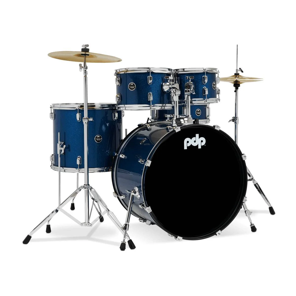 PDP Centerstage Series 5-Piece Drum Kit with 22in Bass Drum in Royal Blue - Image 5