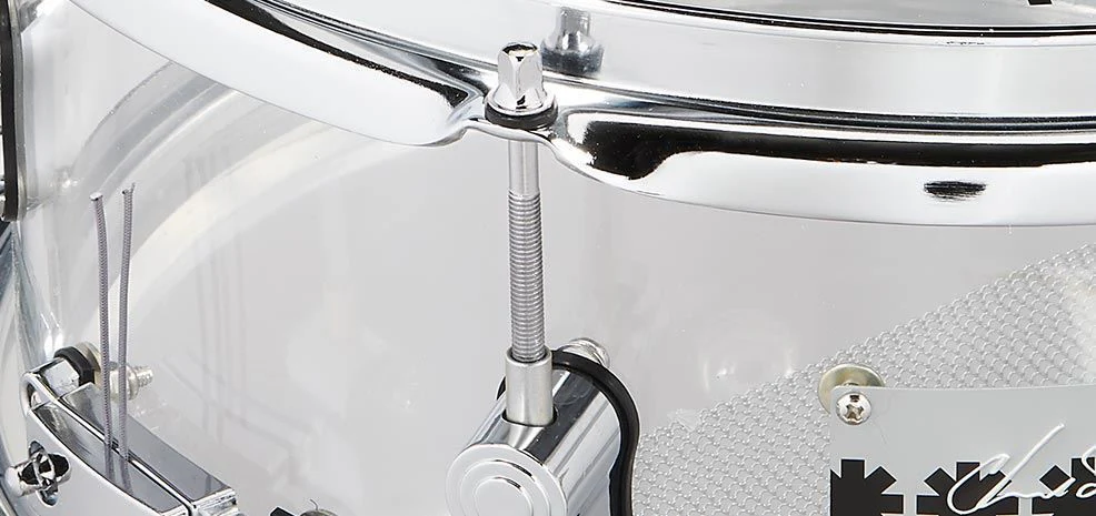 PDP Chad Smith Signature 12in x 6 Snare Drum in Clear Acrylic - Image 3
