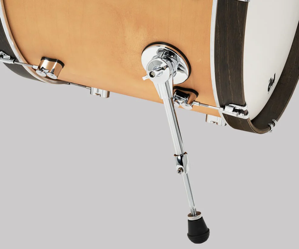 PDP Concept Classic Maple 22/13/16 3pc Drum Shell Pack - Walnut with Natural Hoops - Image 5
