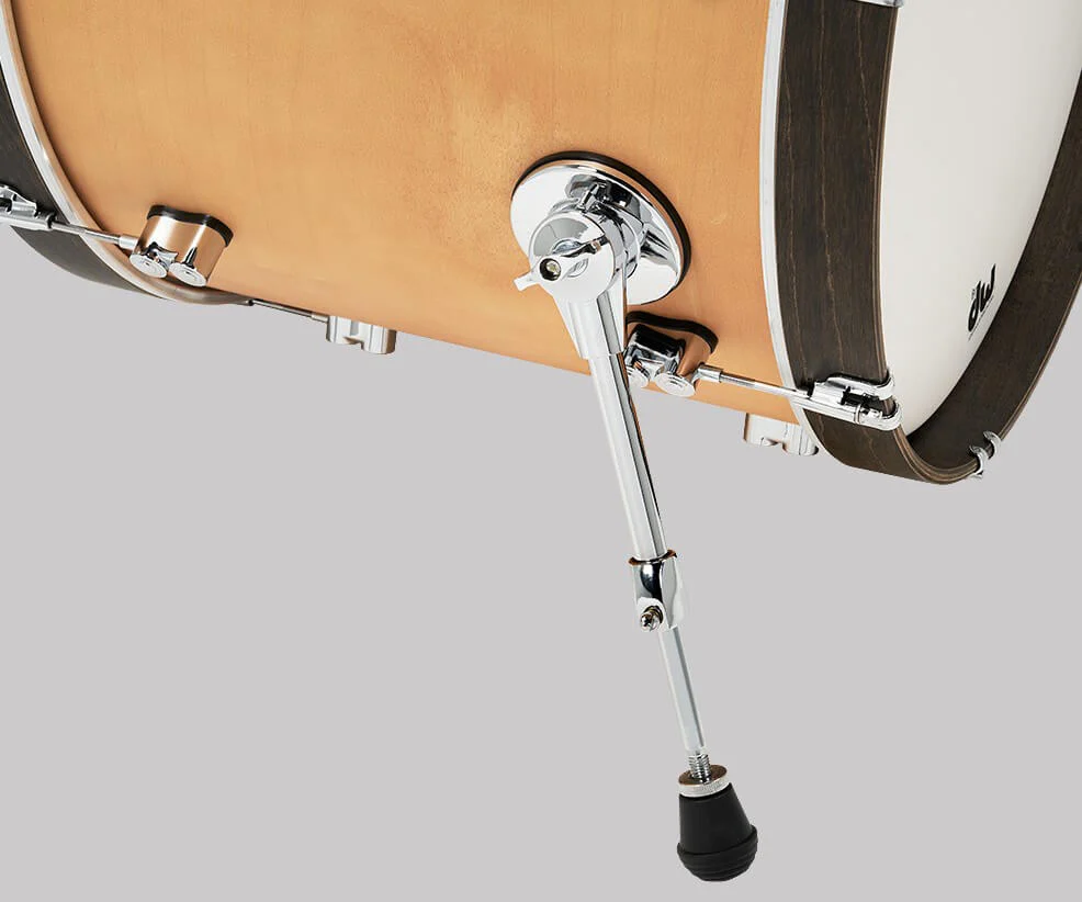 PDP Concept Classic Maple 22/13/16 3pc Drum Shell Pack - Walnut with Natural Hoops - Image 7