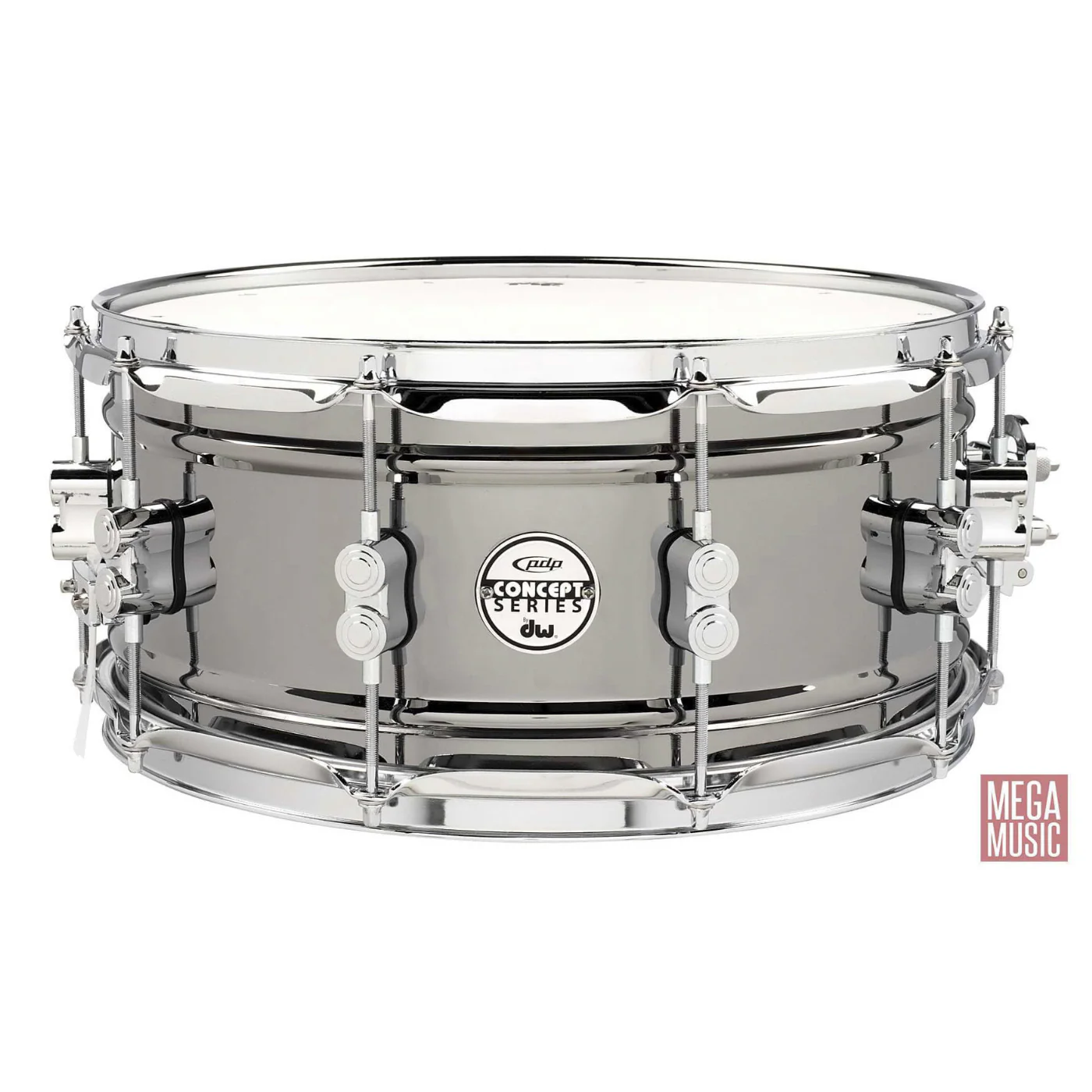 PDP Concept Series 14x6.5 inch Black Nickel over Steel Snare Drum
