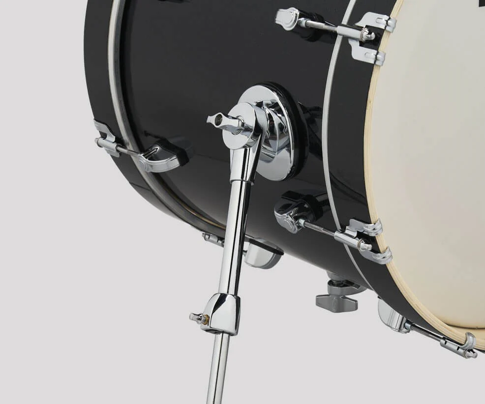 PDP New Yorker 14/8/12+14S 4pc Drum Kit Shell Pack - Black Onyx Sparkle - Image 13