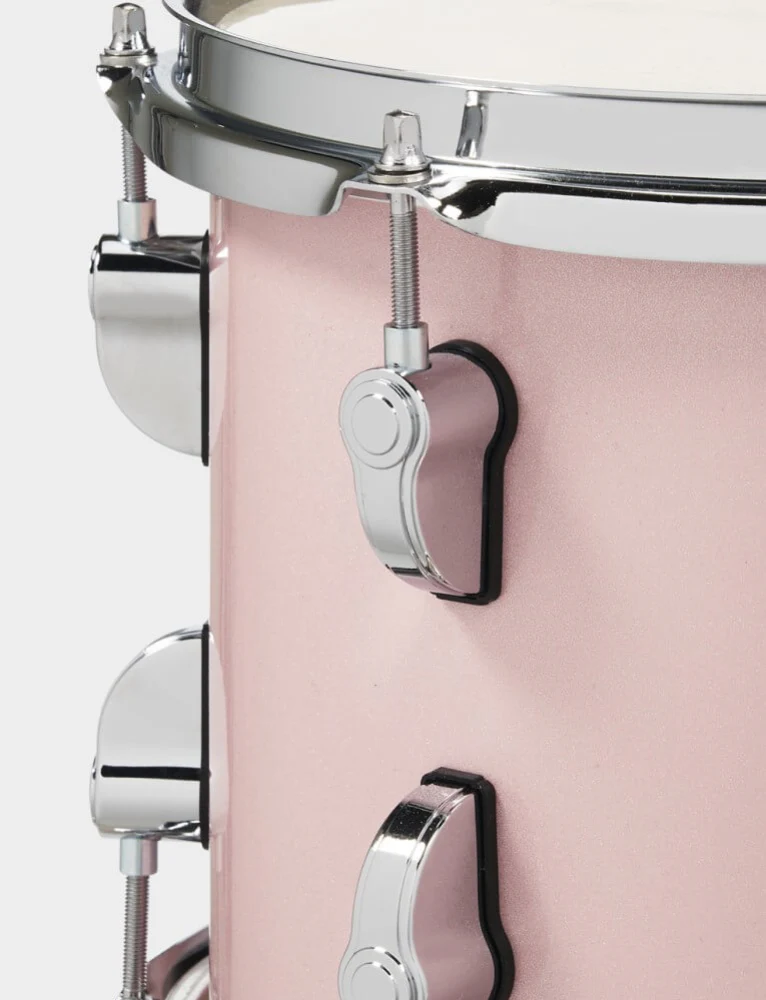 PDP New Yorker 14/8/12+14S 4pc Drum Kit Shell Pack - Pale Rose Sparkle - Image 3