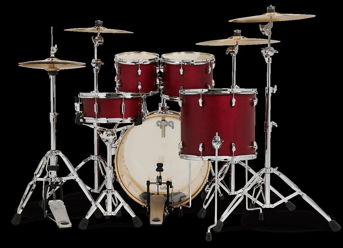 PDP Spectrum Series 22in 5-Piece Drum Kit in Satin Red - Image 2