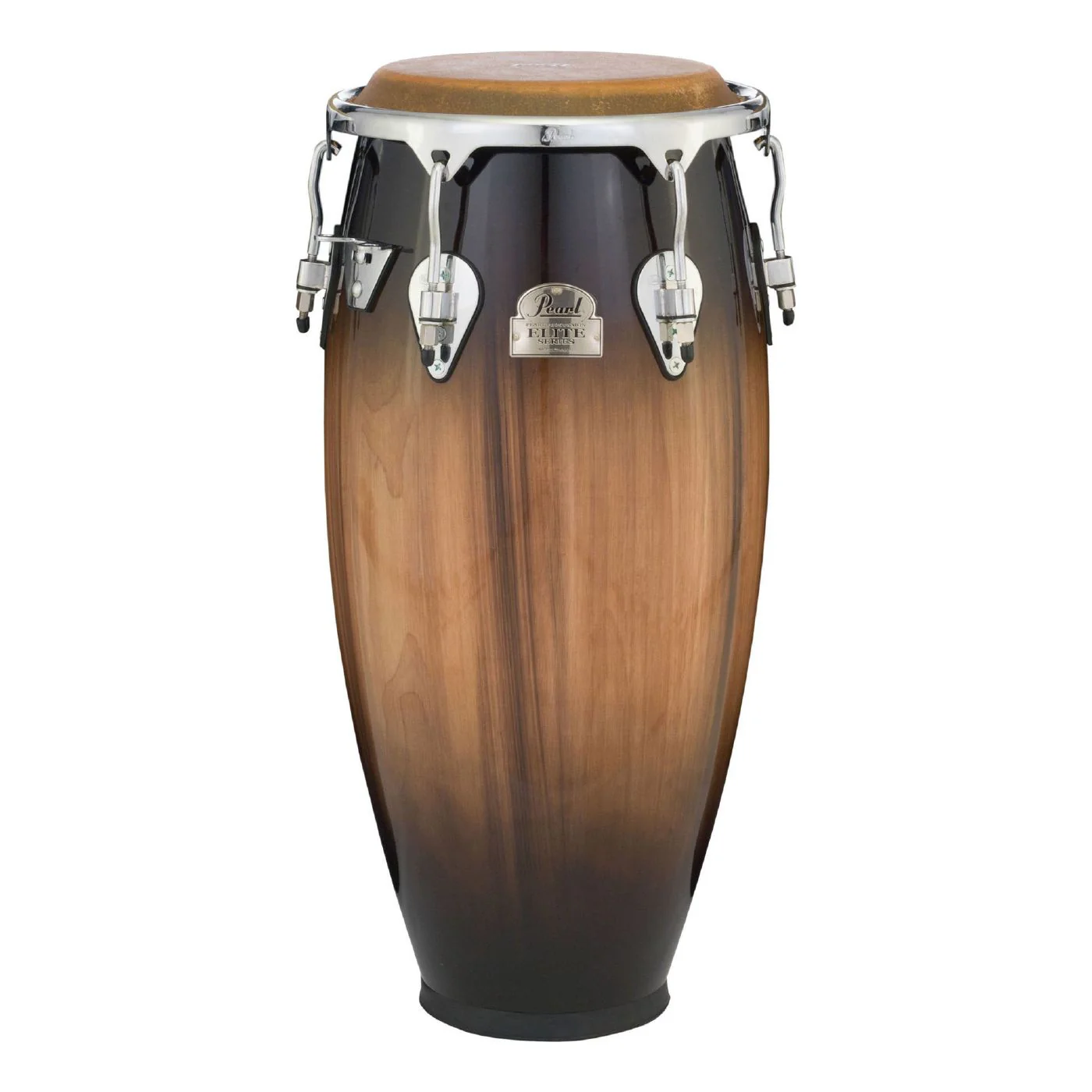 Pearl 11 Inch Elite Wood Conga in Mocha Burst