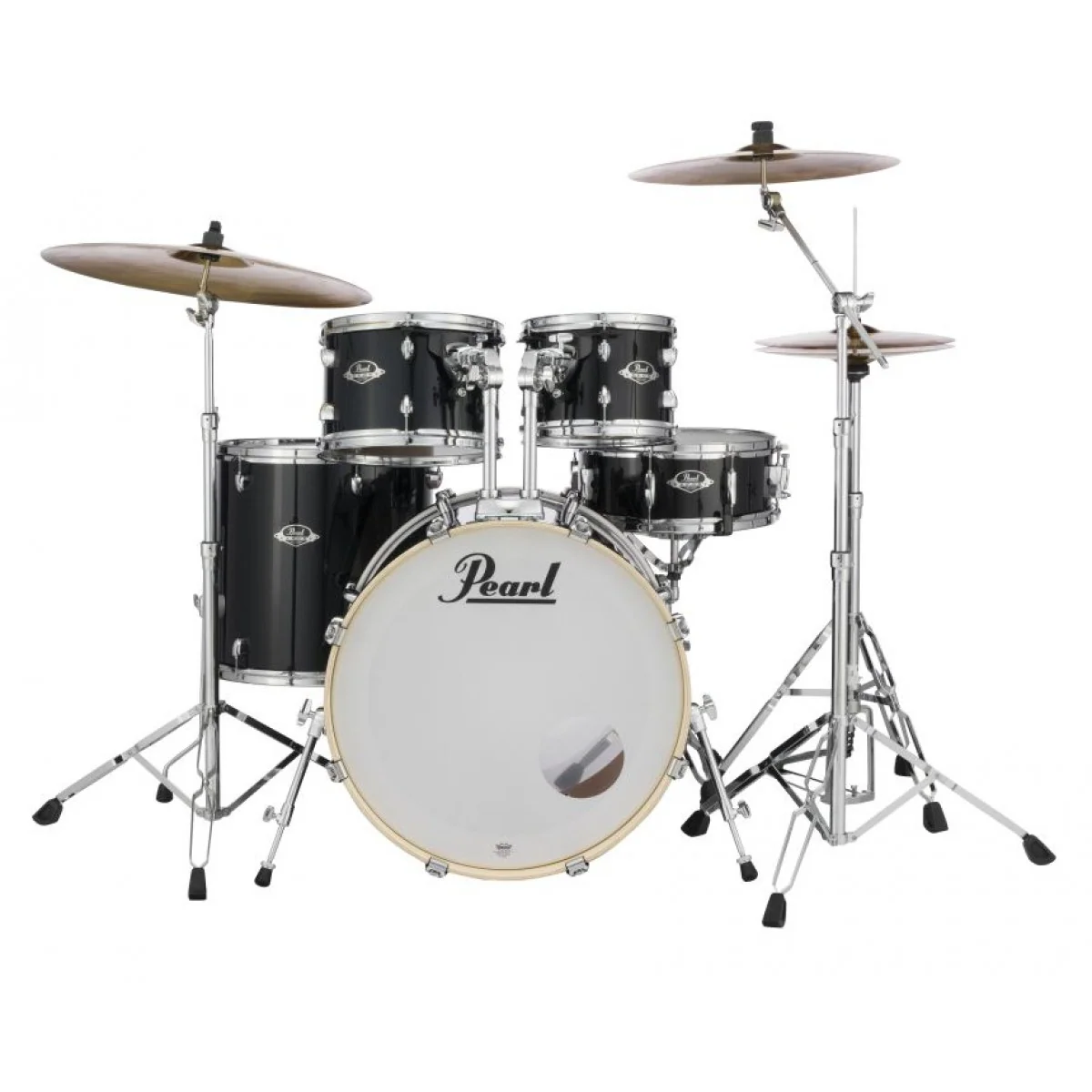 Pearl Export EXX 18 Junior Drum Kit w/830 HW - Jet Black