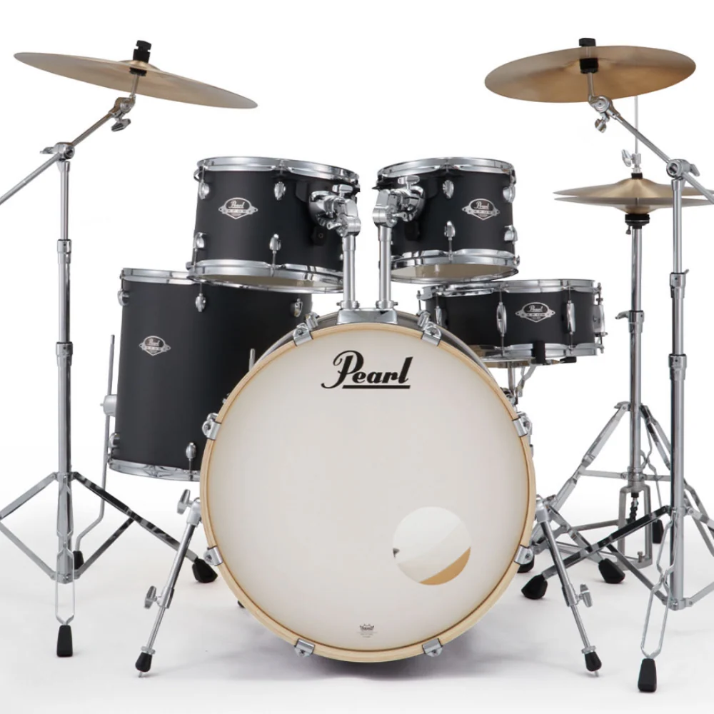 Pearl Export EXX 22 Fusion Plus Drum Kit w/830 HW - Graphite Slate