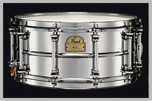 Pearl Ian Paice Signature 14 x 6.5 Snare Drum - Chrome - Image 3