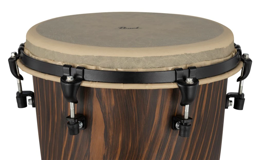 Pearl PBJV 12 Top Tuned Djembe with Synthetic Shell - Artisan Straight Grain Limba - Image 5