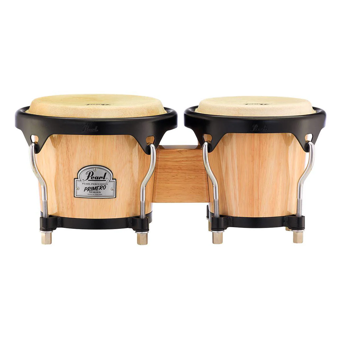 Pearl Primero Series 6/7 Oak Bongos - Natural - Image 2