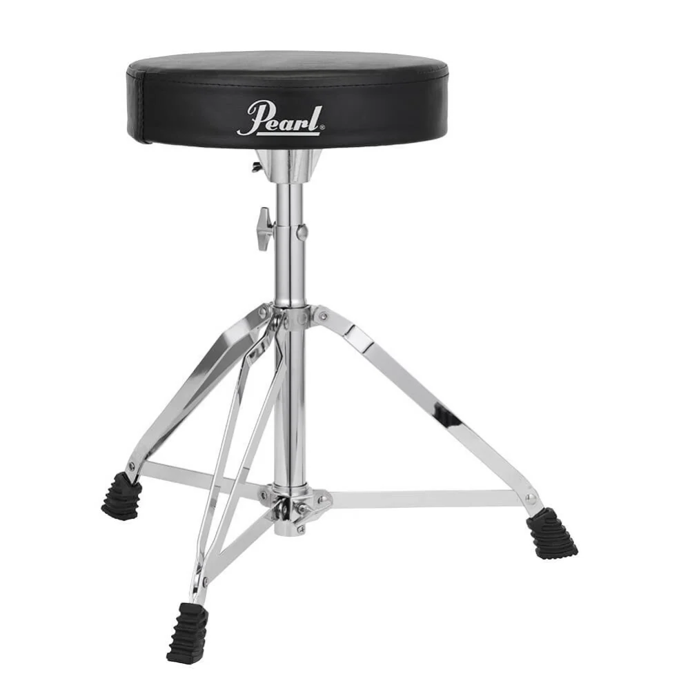 Pearl Roadshow 18 4 Piece Drum Kit with Hardware and Cymbals - Jet Black - Image 2
