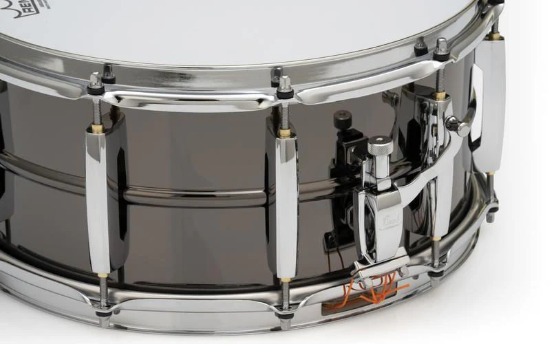 Pearl Sensitone Heritage Alloy 14x6.5 Snare Drum in Black Brass - Image 4