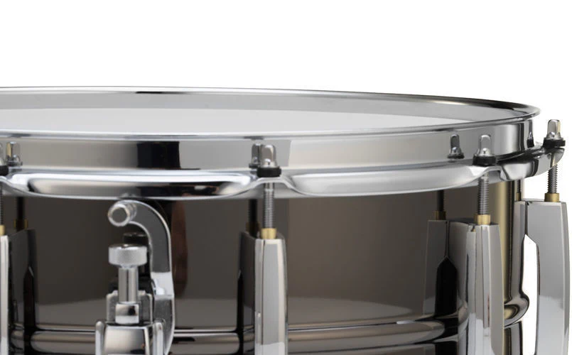 Pearl Sensitone Heritage Alloy 14x6.5 Snare Drum in Black Brass - Image 6