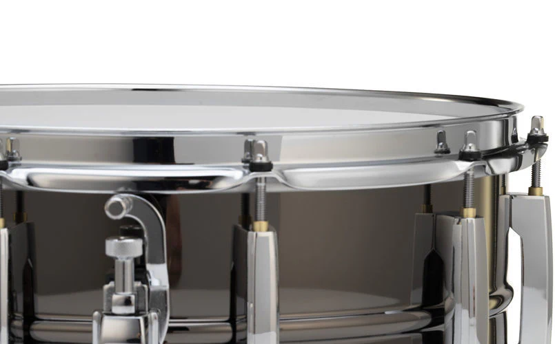 Pearl Sensitone Heritage Alloy Black Brass 14 x 6.5 Snare Drum - Image 3