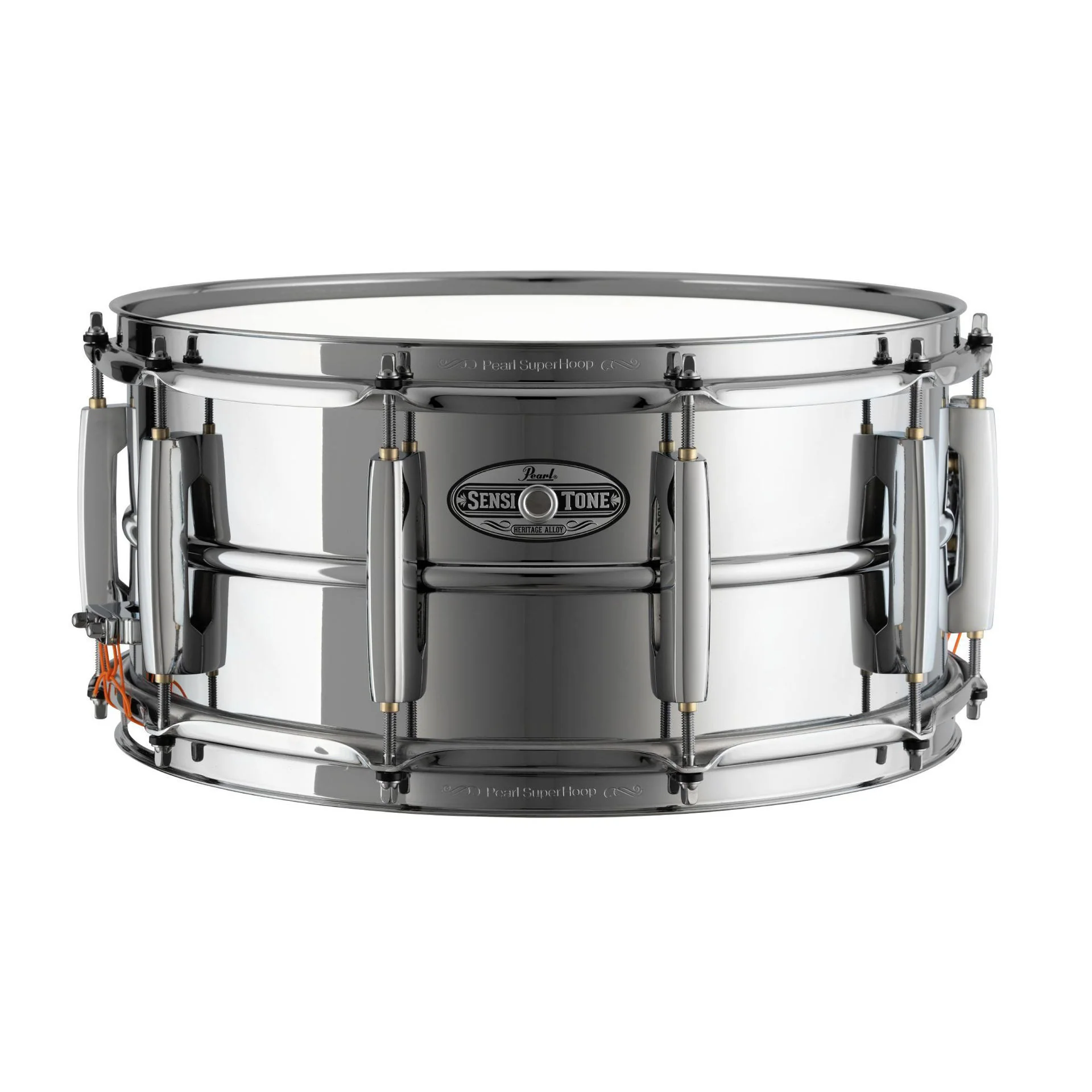 Pearl Sensitone Heritage Alloy Steel 14 x 6.5 Snare Drum - Image 2
