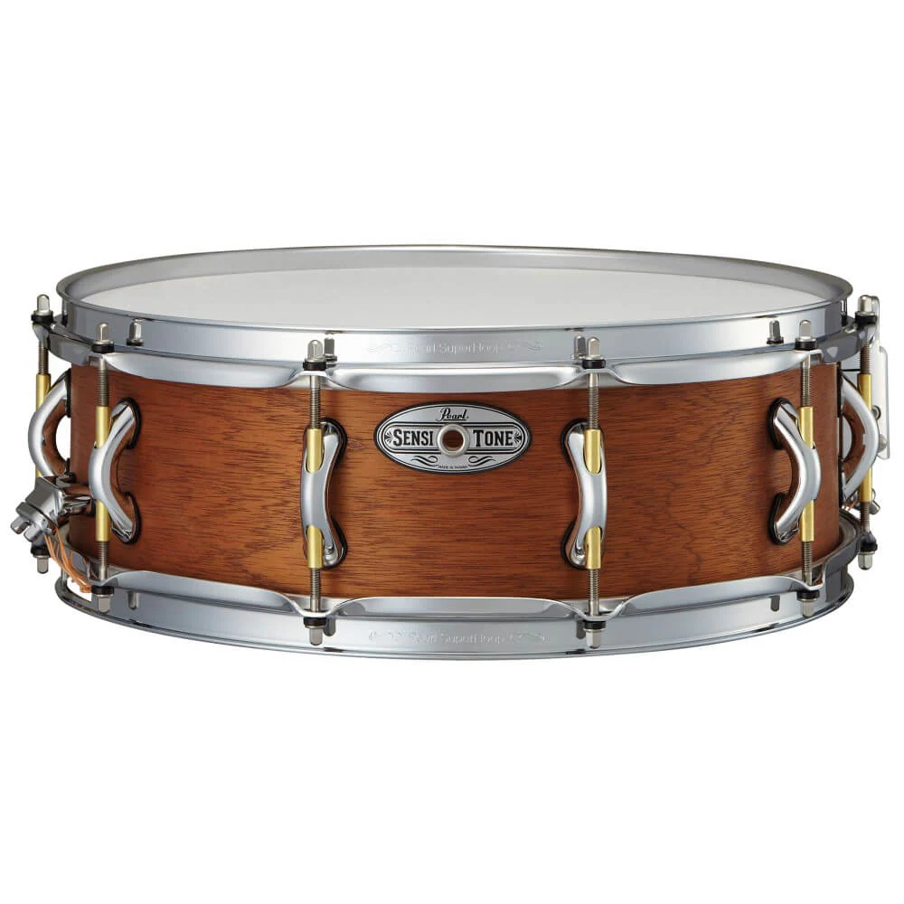 Pearl Sensitone Premium STA1550MH 15 x 5 Snare Drum - African Mahogany - Image 2
