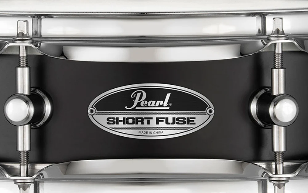 Pearl Snare Short Fuse 13 x 3.5 Black Steel - Image 5